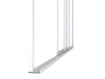 3M glasskjutdörrar till Luxe pergola, vit - Bild 4