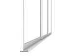 3M glasskjutdörrar till Luxe pergola, vit - Bild 5