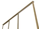 3M skjutdörrar i glas till Luxe pergola i träfärg - Bild 7