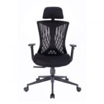 Avery ergonomisk svart kontorsstol