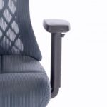 Avery ergonomisk kontorsstol, gråblå - Bild 4