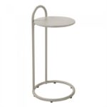 Cloud utefåtölj med fotstöd och sidobord, beige - Bild 7