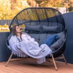 Holand tvåsits trädgårdsfåtölj - Bild 17