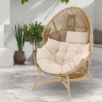 Holand ensits trädgårdsfåtölj, beige - Bild 2