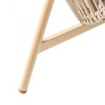 Holand ensits trädgårdsfåtölj, beige - Bild 8