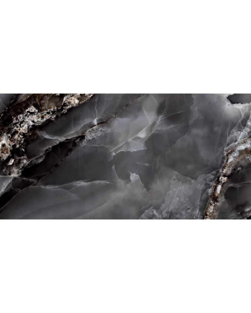 gres-szkliwiony-hg-dazzle-onyx-black-polysk-60x120-gat1.jpg Glaserad klinker HG Dazzle Onyx svart blank 60x120 sortering 1 - Bild 1