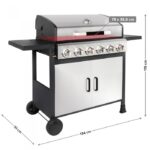 Brenner G6N gasolgrill med 6 brännare - Bild 8