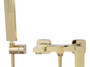 Badkarsblandare Fenix Guld – detaljbild