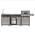 Brenner K4PLUS premium utekök med gasolgrill - Bild 2