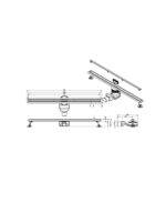Linjeavlopp Linear slim krom 800 - Bild 2