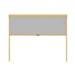 LUXE manuell markis 370x238 cm för pergola 4 m trä