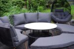 Holand trädgårdsmöbler och loungemöbler med en oval soffa - Bild 6