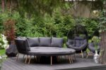 Holand trädgårdsmöbler och loungemöbler med en oval soffa - Bild 2