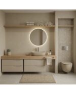 Vägghängd toalett Sinto Light Khaki 3.0 - Bild 3