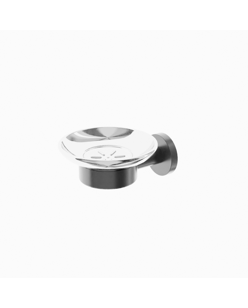 mydelniczka-senso-gunmetal.png Tvålfat Senso Gunmetal - Bild 1