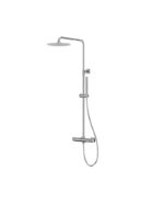 Utanpåliggande duschset med takdusch Orion krom