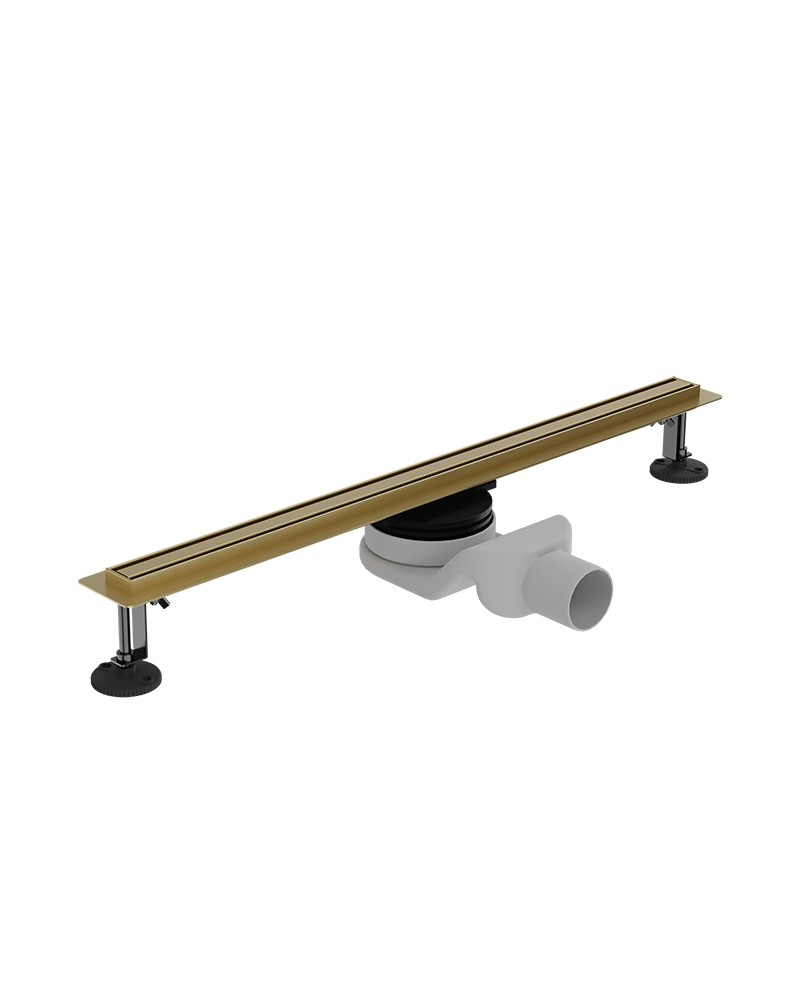 odplyw-liniowy-linear-slim-brushed-gold-800.jpg Linjeavlopp Linear slim borstat guld 800 - Bild 1