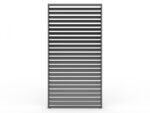 Antracit blindpanel för pergola 4M, fast - Bild 4