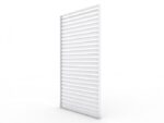 Fast vit blindpanel för pergola 4M - Bild 3