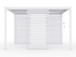Fast vit blindpanel för pergola 4M - Bild 7