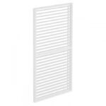 4M vit flyttbar blindpanel för pergola