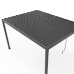Aluminiumpergola 3x3x2,3m antracit - Bild 6