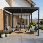 Aluminiumpergola 3x3x2,3m antracit - Bild 2