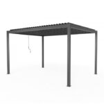 Aluminiumpergola 3x3x2,3m antracit - Bild 5