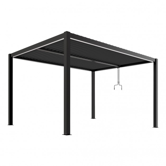 pergola-luxe-3x4x2-5m-antracyt-z-led-9f796ba0e18c4afca2cecad4be996de0-82a34f8a.jpg Pergola LUXE 3x4x2,5m antracit med LED - Bild 1
