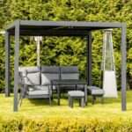 Pergola LUXE 3x4x2,5m antracit med LED - Bild 5