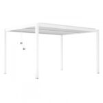 Pergola LUXE 3x4x2,5m vit med LED - Bild 5
