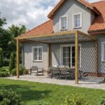 Pergola LUXE 4x4x2,5m trä v2 med LED - Bild 6