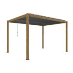 Pergola LUXE 4x4x2,5m trä v2 med LED - Bild 3