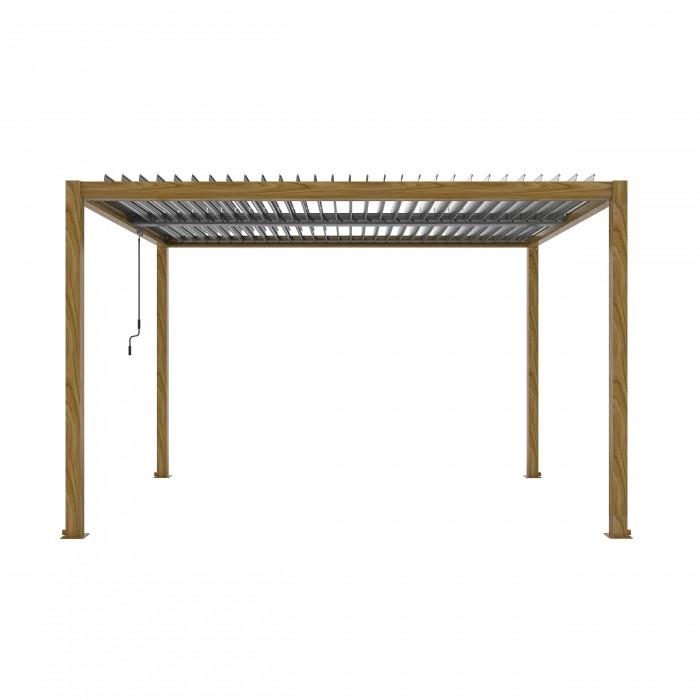 pergola-luxe-4x4x2-5m-drewno-v2-z-led-fcf2faaaf68d44c89ac0c288d3e855a7-4e7598ce.jpg Pergola LUXE 4x4x2,5m trä v2 med LED - Bild 1