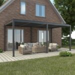 Pergola LUXE 5,8x4x2,5m antracit med LED - Bild 5