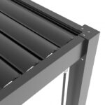 Luxe trädgårdspergola 3 x 4 m aluminium - Bild 11