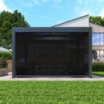 Luxe trädgårdspergola 3 x 4 m aluminium - Bild 7