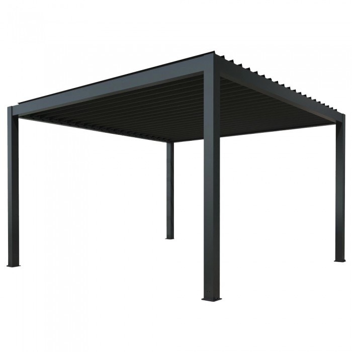 pergola-tarasowa-luxe-3-x-4-m-antracytowa-z-led-i-elektrycznym-dachem-016e9c32745a4093b00915c6f837069d-f1360da4.jpg Luxe terrasspergola 3 x 4 m antracit med LED och eltak - Bild 1
