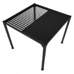 Luxe terrasspergola 4 x 4 m antracit - Bild 5