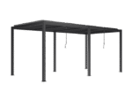Luxe terrasspergola 5,8 x 4 m antracit med LED - Bild 9
