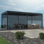 Luxe terrasspergola 7,8 x 3 m antracit - Bild 4