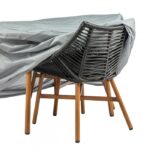 Överdrag till matgrupp med runt bord 130x90 cm - Bild 3