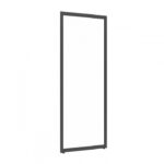 Glasvägg 100 × 258 cm ELITE för pergolor och carportar - Bild 4