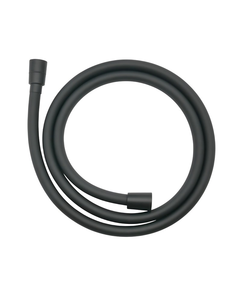 waz-prysznicowy-cetus-black-matt-150cm-5900378345183.jpg Duschslang Cetus mattsvart 150cm - Bild 1
