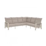Marsylia loungegrupp med pneumatiskt bord - beige - Bild 3