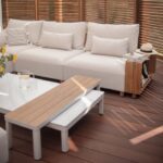 KALEM beige loungemöbelset + överdrag - Bild 8