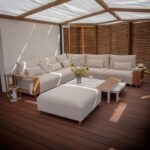 KALEM beige loungemöbelset + överdrag - Bild 4
