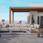 KALEM beige loungemöbelset + överdrag - Bild 24
