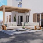 KALEM beige loungemöbelset + överdrag - Bild 23