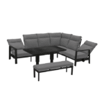 MARSEILLE PRO ANTRACITE loungeset